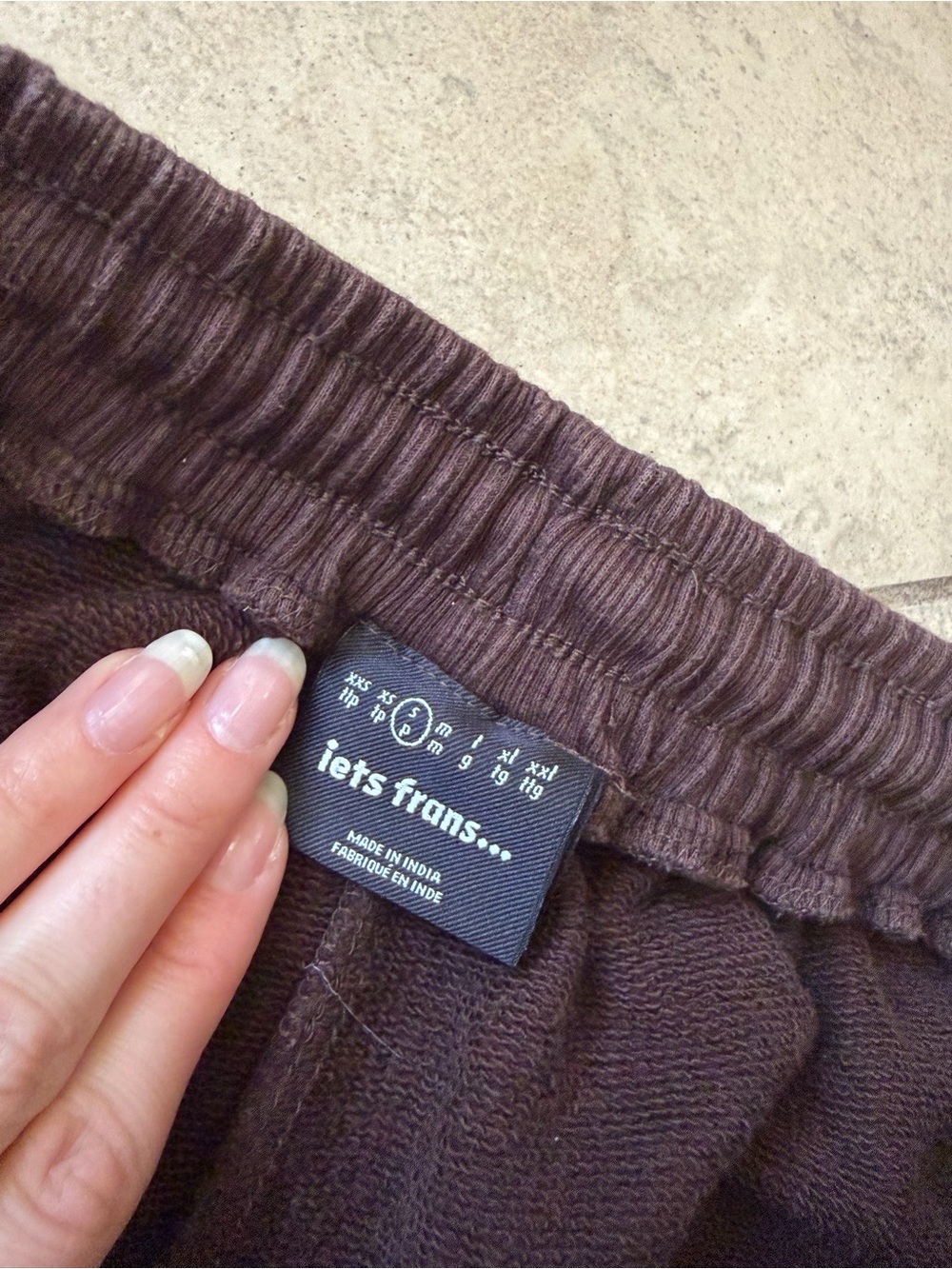 Iets Frans Brown Sweatpants - Picture 6 of 6